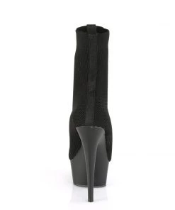 Pleaser Shoes By Pleaser USA Booties And Ankle High Boots DELIGHT-1002 Platform Pull On Stripper Ankle Boot