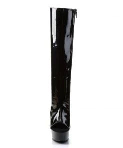 Pleaser Shoes By Pleaser USA DELIGHT-2018 Pleaser Shoes Open Toe Platform Pole Dancing Shoe