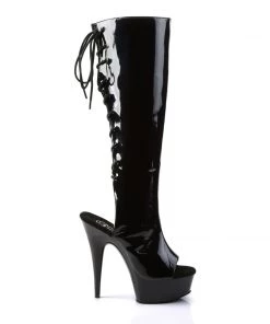 Pleaser Shoes By Pleaser USA DELIGHT-2018 Pleaser Shoes Open Toe Platform Pole Dancing Shoe