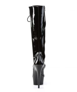 Pleaser Shoes By Pleaser USA Knee High And Mid Calf Boots DELIGHT-2023 Pleaser Shoes Platform Knee High Boot