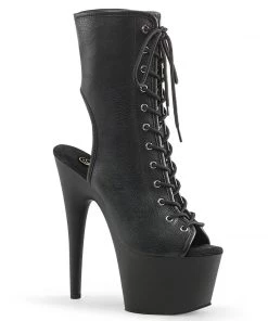 Pleaser Shoes By Pleaser USA ADORE-1016 Pleaser Shoes Peep Toe Platform Stripper Boots