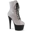 Pleaser Shoes By Pleaser USA Booties And Ankle High Boots ADORE-1020RS Pleaser Shies Rhinestone Exotic Dancer Bootie