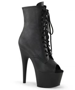 Pleaser Shoes By Pleaser USA Booties And Ankle High Boots ADORE-1021 Pleaser Shoes Vegan Leather Pole Dancing Boot