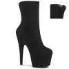 Pleaser Shoes By Pleaser USA ADORE-1042 Pleaser Shoes Faux Suede Platform Stripper Booties