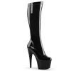 Pleaser Shoes By Pleaser USA ADORE-2000 Pleaser Shoes Platform Knee High Stripper Boots