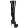 Pleaser Shoes By Pleaser USA Thigh High Boots ADORE-3000 Pleaser Shoes Stiletto Thigh High Platform Sexy Boots