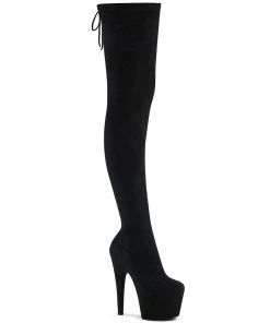 Pleaser Shoes By Pleaser USA ADORE-3008 Pleaser Shoes Sexy Thigh High Stripper Boot Thigh High Boots