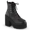 ASSAULT-100 Demonia Shoes Gothic Vegan Boot Women's Demonia Footwear