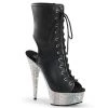 Pleaser Shoes By Pleaser USA BEJEWELED-1016-6 Pleaser Shoe Rhinestone Platform Sexy Bootie