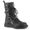BOLT-265 Demonia Shoes Buckle Straps Combat Boots