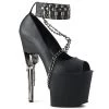 Pleaser Shoes By Pleaser USA BONDGIRL-783 Pleaser Shoes Gun Heel Stripper Pump Halloween Costume Footwear