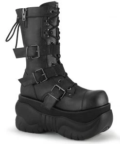 Women's Demonia Footwear BOXER-230 Demonia Shoes Platform Gothic Boot