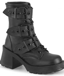Demonia Shoes BRATTY-118 Demonia Shoe Gohtic Combat Boot