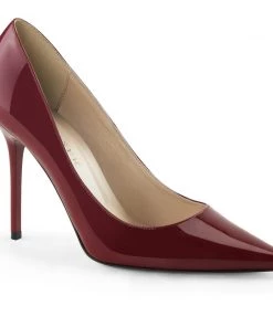 Pleaser Shoes By Pleaser USA CLASSIQUE-20 Pleaser Shoes Sexy 4 Inch Patent Heels Sexy Pumps