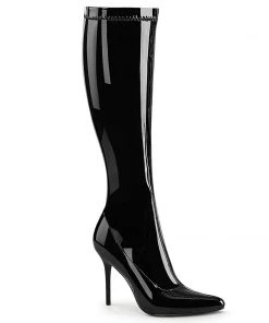 Pleaser Shoes By Pleaser USA Halloween Costume Footwear CLASSIQUE-2000 Pleaser Shoes Knee High Sexy Boot