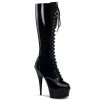 Pleaser Shoes By Pleaser USA Knee High And Mid Calf Boots DELIGHT-2023 Pleaser Shoes Platform Knee High Boot