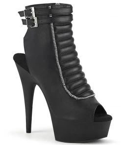 Pleaser Shoes By Pleaser USA DELIGHT-600-18 Pleaser Shoes Platform Sexy Bootie Booties And Ankle High Boots
