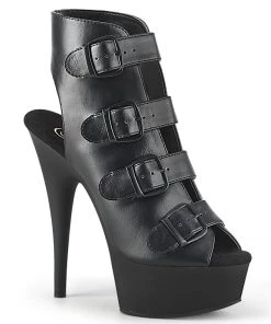 Pleaser Shoes By Pleaser USA DELIGHT-683 Pleaser Shoes Clearance Platform Bootie
