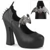 DEMON-18 Demonia Shoes Gothic Bat Platform Shoe