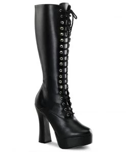 Pleaser Shoes By Pleaser USA ELECTRA-2020 Pleaser Shoes Sexy Platform Knee Boot