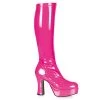 Funtasma Costume Footwear EXOTICA-2000 Hot Pink Knee High Halloween Costume Boot Halloween Costume Footwear