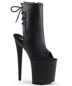 Pleaser Shoes By Pleaser USA FLAMINGO-1018 8 Inch Stiletto Heel Exotic Dancer Boot