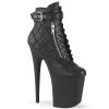 Pleaser Shoes By Pleaser USA FLAMINGO-800-05 Pleaser Shoes Quilted Exotic Dancer Bootie
