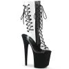 Pleaser Shoes By Pleaser USA FLAMINGO-800-60FS Pleaser Shoes Mid Calf Exotic Dancer Boot Knee High And Mid Calf Boots