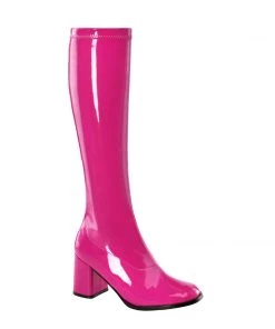 Funtasma Costume Footwear Halloween Costume Footwear GOGO-300 Funtasma Shoes Hot Pink Costume Gogo Boots