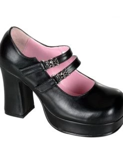 Women's Demonia Footwear GOTHIKA-09 Demonia Shoes Gothic Mary Jane Pump
