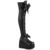 KERA-303 Demonia Shoes Gothic Thigh High Boot