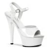 Pleaser Shoes By Pleaser USA KISS-209 Pleaser Shoes White Platform Pole Dancing Shoe
