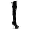 Pleaser Shoes By Pleaser USA KISS-3010 Pleaser Shoes Thigh High Sexy Boots