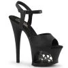 Pleaser Shoes By Pleaser USA MOON-709SK Pleaser Shoe Skull Platform Stripper Shoes