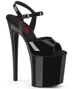Pleaser Shoes By Pleaser USA NAUGHTY-809 Pleaser Shoes Comfy 8 Inch Heel Exotic Dancer Shoe