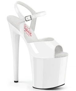 Pleaser Shoes By Pleaser USA NAUGHTY-809 Pleaser Shoes 8 Inch Exotic Dancer Shoes 8 Inch Heels