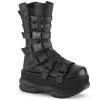 Unisex Demonia Footwear NEPTUNE-210 Demonia Shoes Gothic Mid Calf Boot
