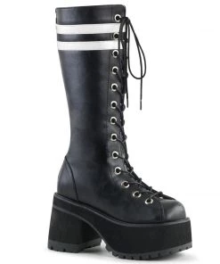 Demonia Shoes RANGER-320 Demonia Boots Knee High Platform Boots