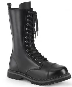 RIOT-14 Demonia Shoes Steel Toe Punk Boot