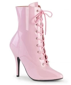 Pleaser Shoes By Pleaser USA Booties And Ankle High Boots SEDUCE-1020 Pleaser Shoes Baby Pink Sexy Bootie