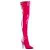 Pleaser Shoes By Pleaser USA SEDUCE-3000 Pleaser Shoes Hot Pink Thigh High Sexy Boot Halloween Costume Footwear