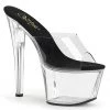 Pleaser Shoes By Pleaser USA SKY-301 Clear Platform Slide Pole Dancing Sandal