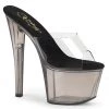 Pleaser Shoes By Pleaser USA 7 Inch Heels SKY-301T Smoke Tinted Platform Stripper Shoe