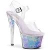Pleaser Shoes By Pleaser USA SKY-308MC Pleaser Shoes Mermaid Scale Stripper Shoes