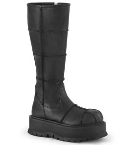 Demonia Shoes SLACKER-230 Knee High Gothic Demonia Boots