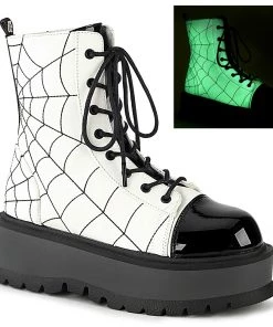SLACKER-88 Demonia Shoes Gothic Ankle Boot