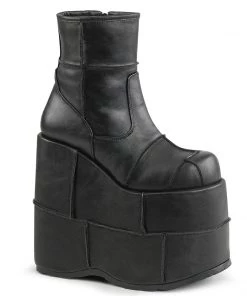 Demonia Shoes STACK-201 Demonia Boots Platform Gothic Ankle Boot