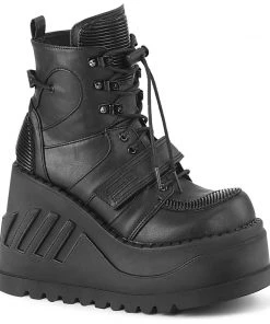 Demonia Shoes STOMP-13 Gohtic Platform Ankle High Demonia Boot