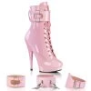 Fabulicious Shoes By Pleaser USA Booties And Ankle High Boots SULTRY-1023 Fabulicious Shoes Pink Sexy Boots