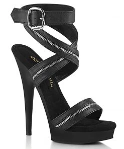 Fabulicious Shoes By Pleaser USA 6 Inch Heels SULTRY-619 Fabulicious Strappy Sexy Sandals